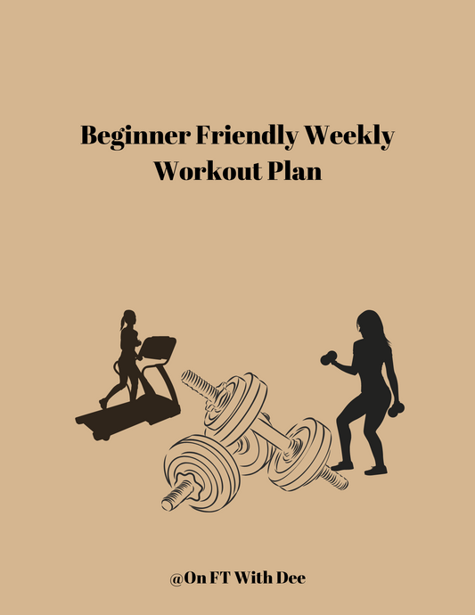 Beginner Friendly Weekly Workout Plan